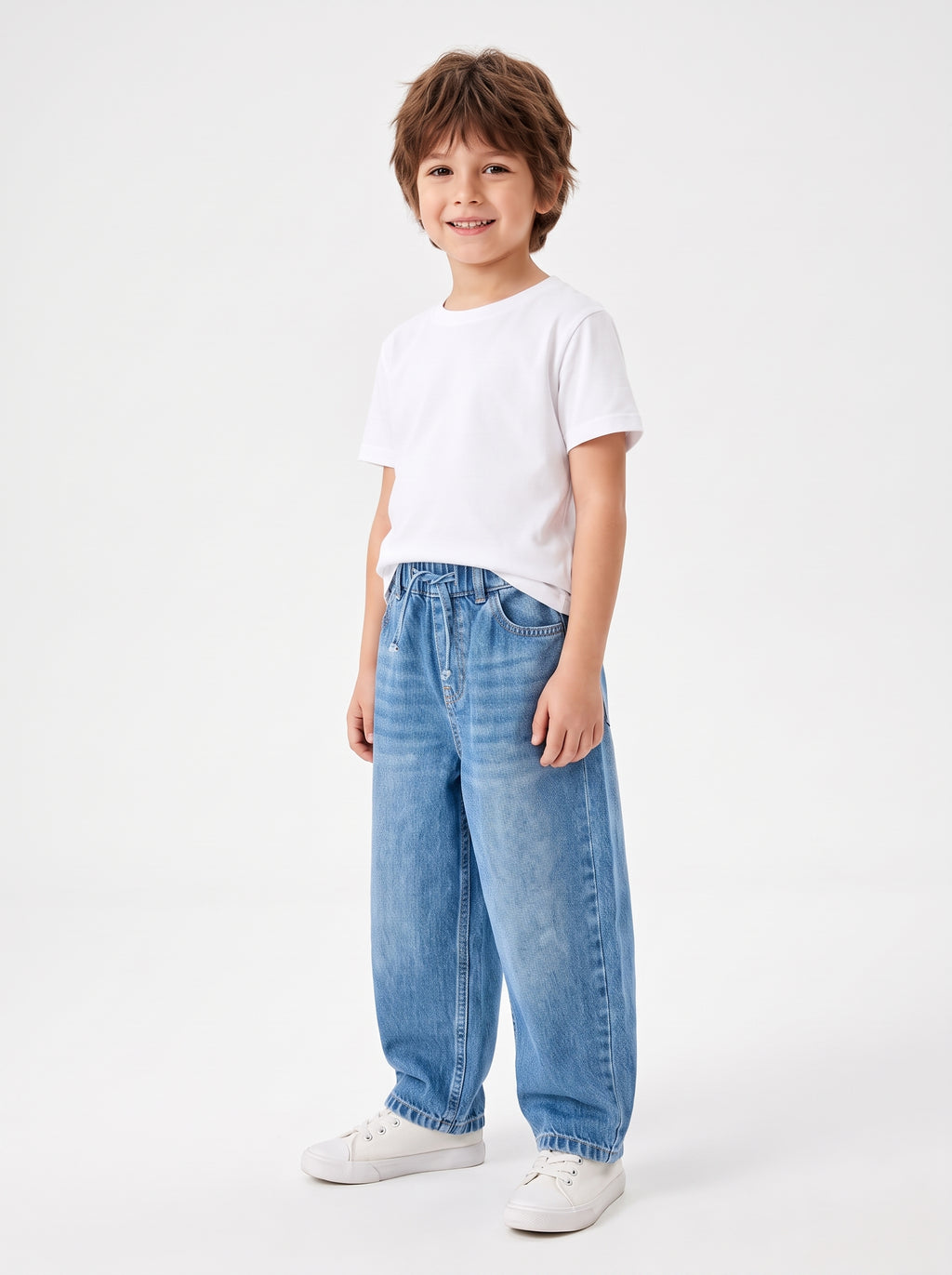 Boy's Wide-Leg Jeans