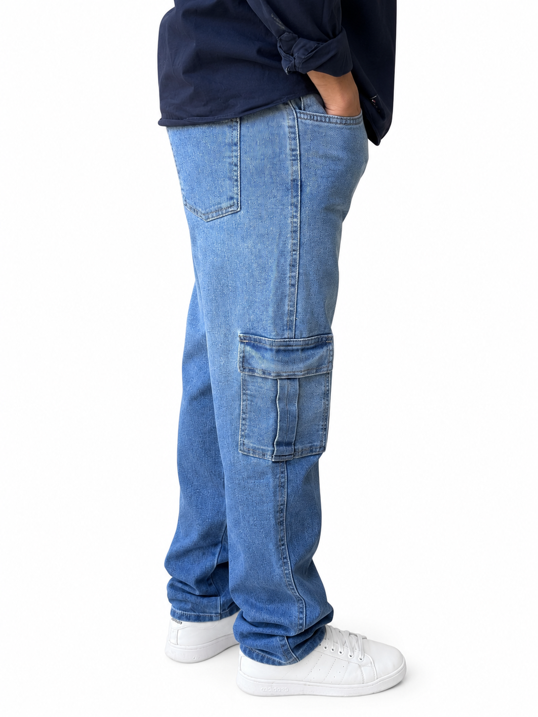 Men's Slim  Cargo Jeans