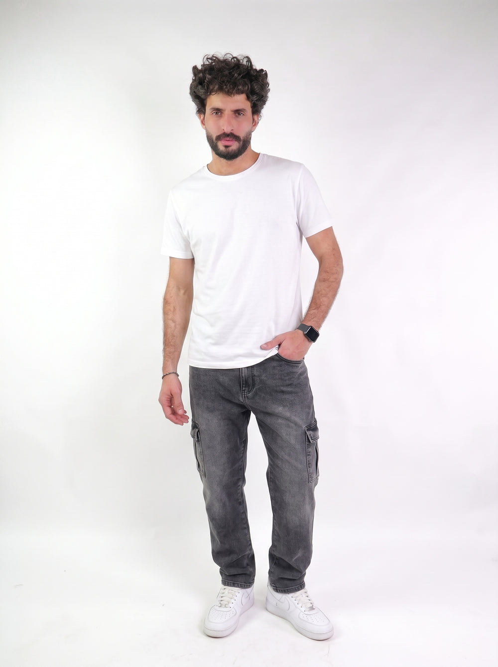 Men’s Slim Cargo Jeans