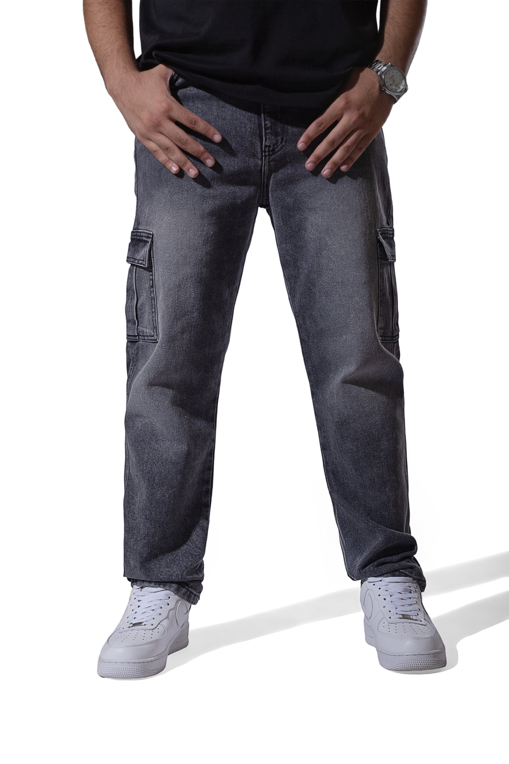 Men’s Slim Cargo Jeans