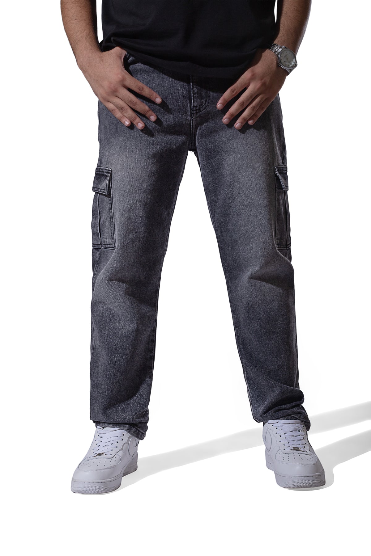 Men’s Slim Cargo Jeans