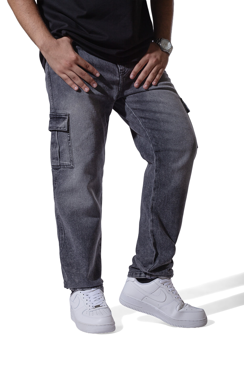 Men’s Slim Cargo Jeans