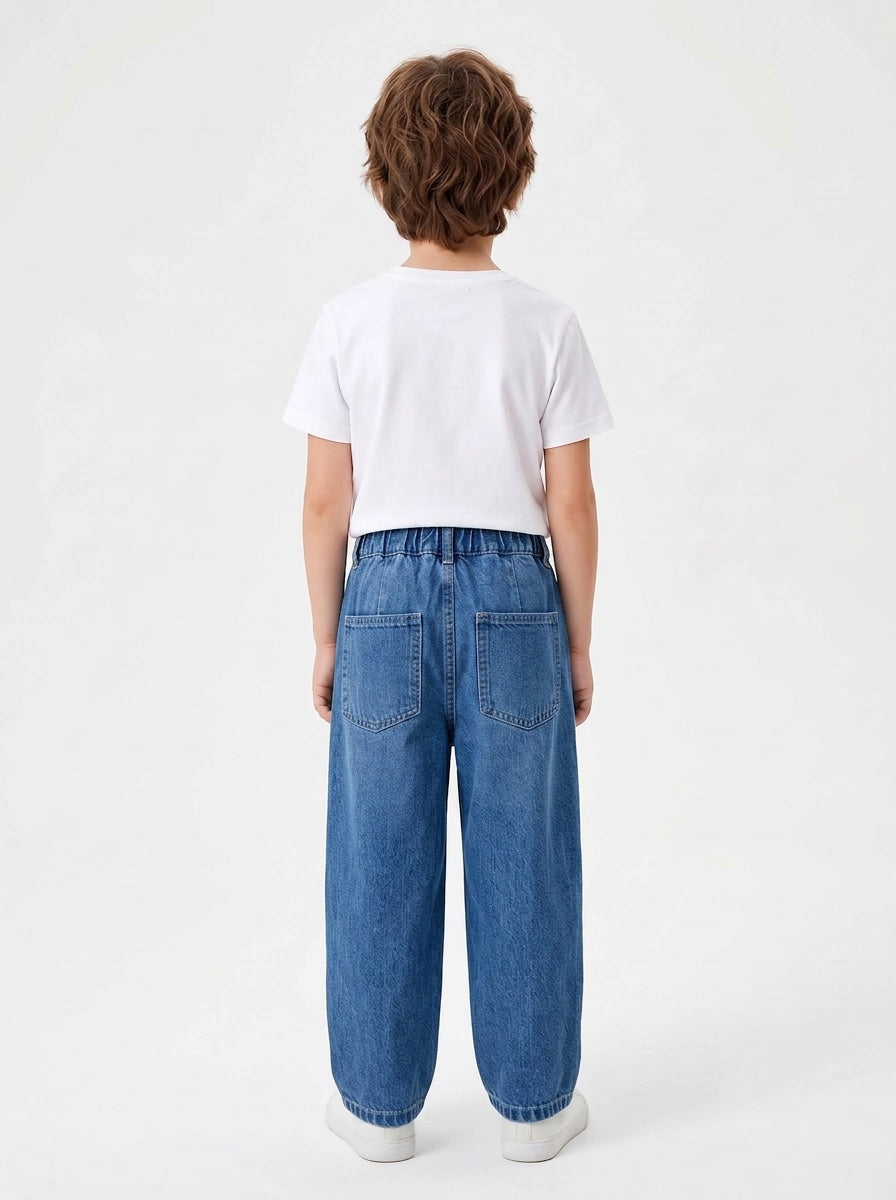 Boy's Wide-Leg Jeans