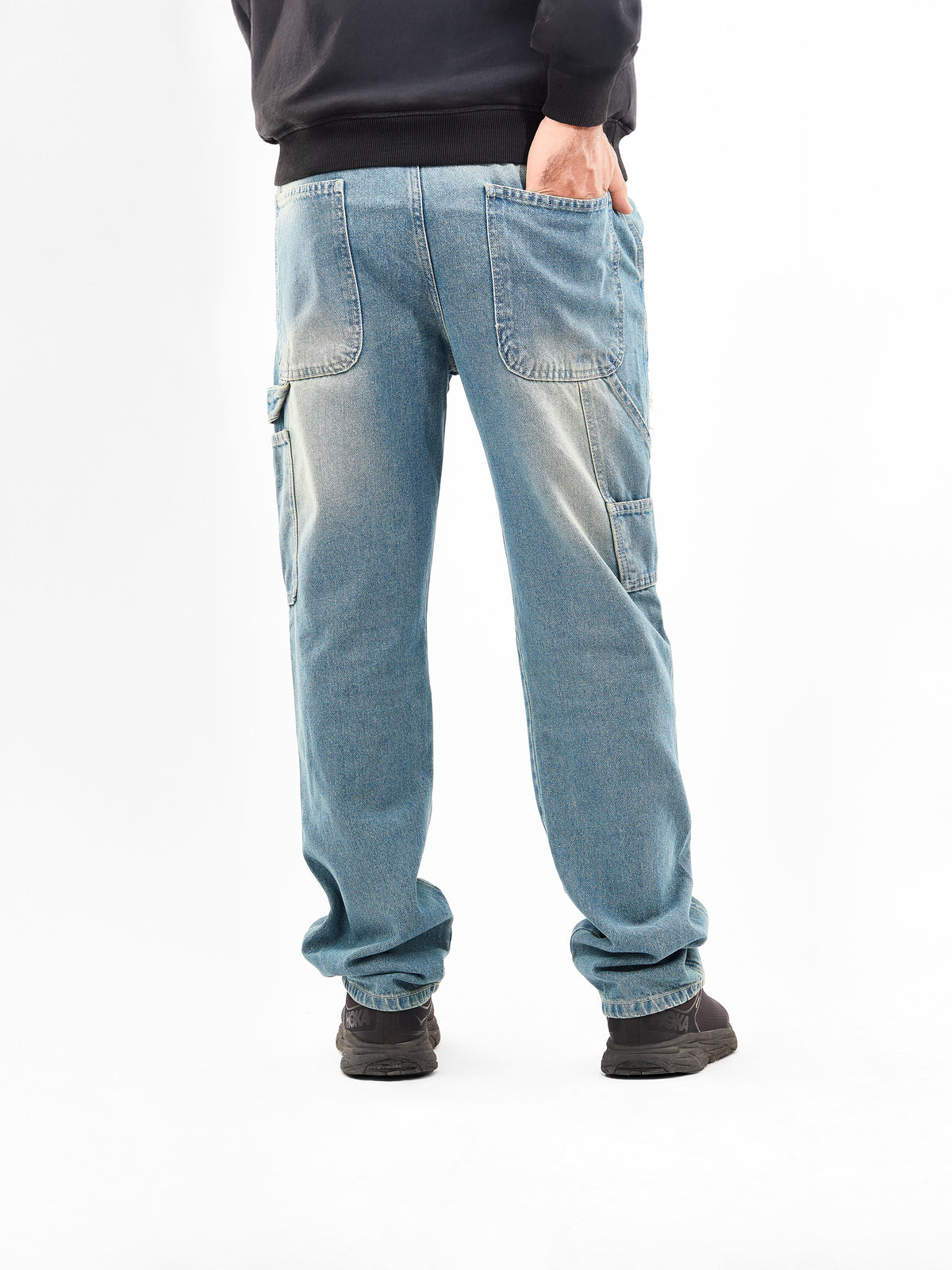 Men’s Regular Fit Cutting Jeans