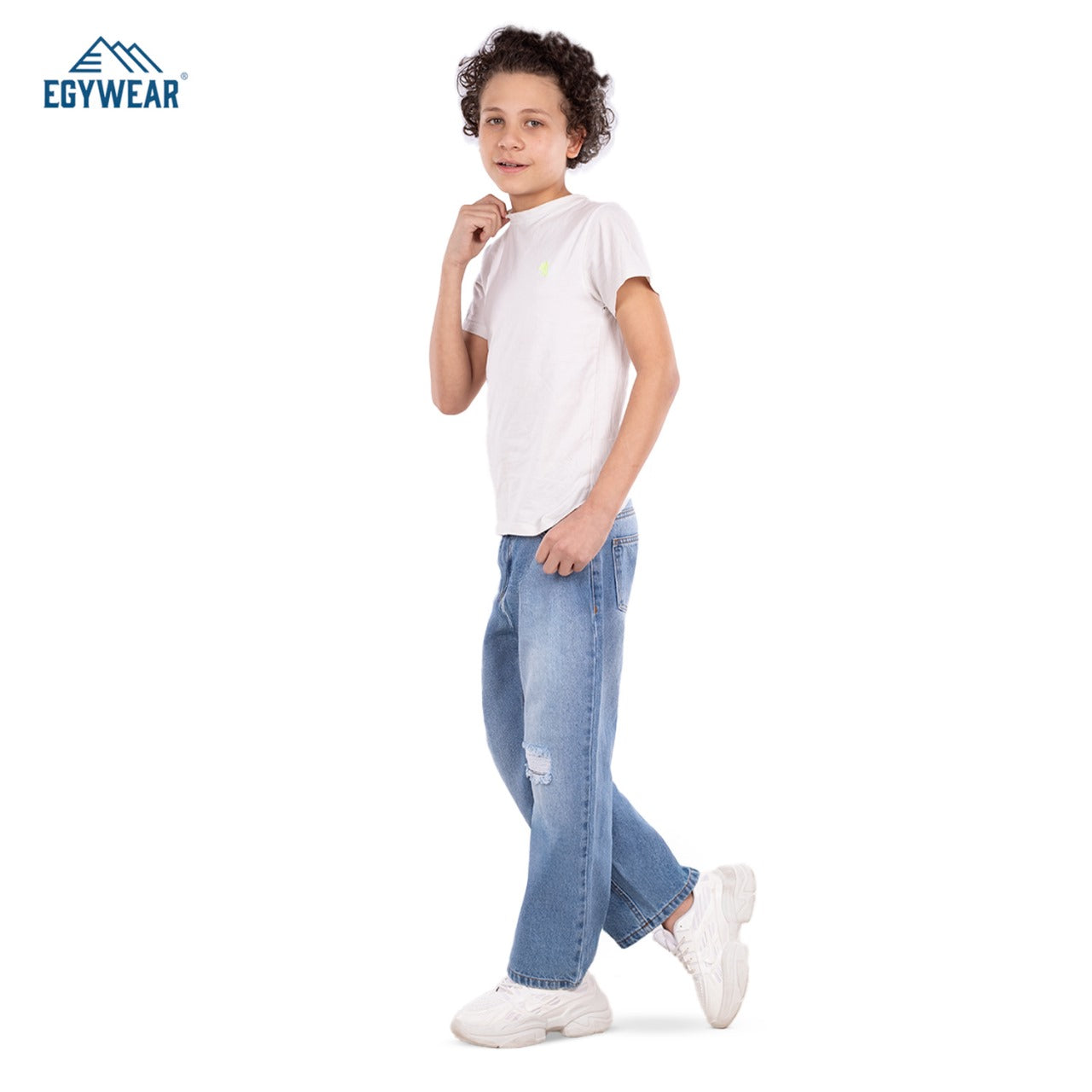 Boys' wide-leg jeans