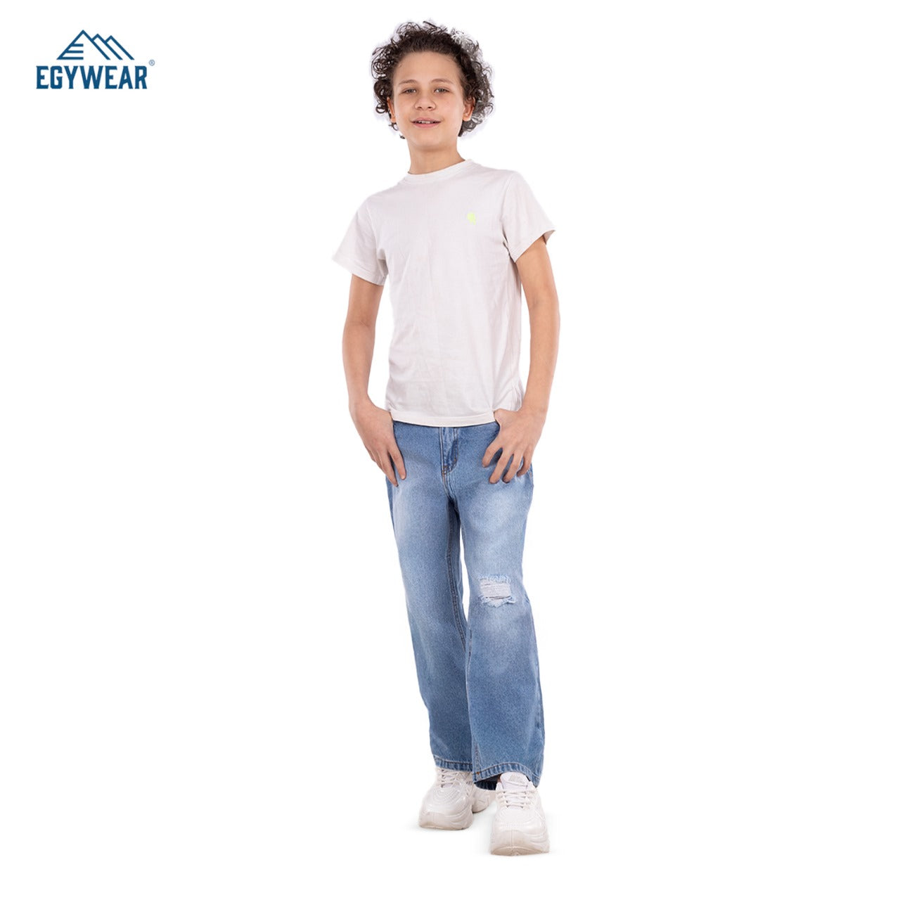 Boys' wide-leg jeans