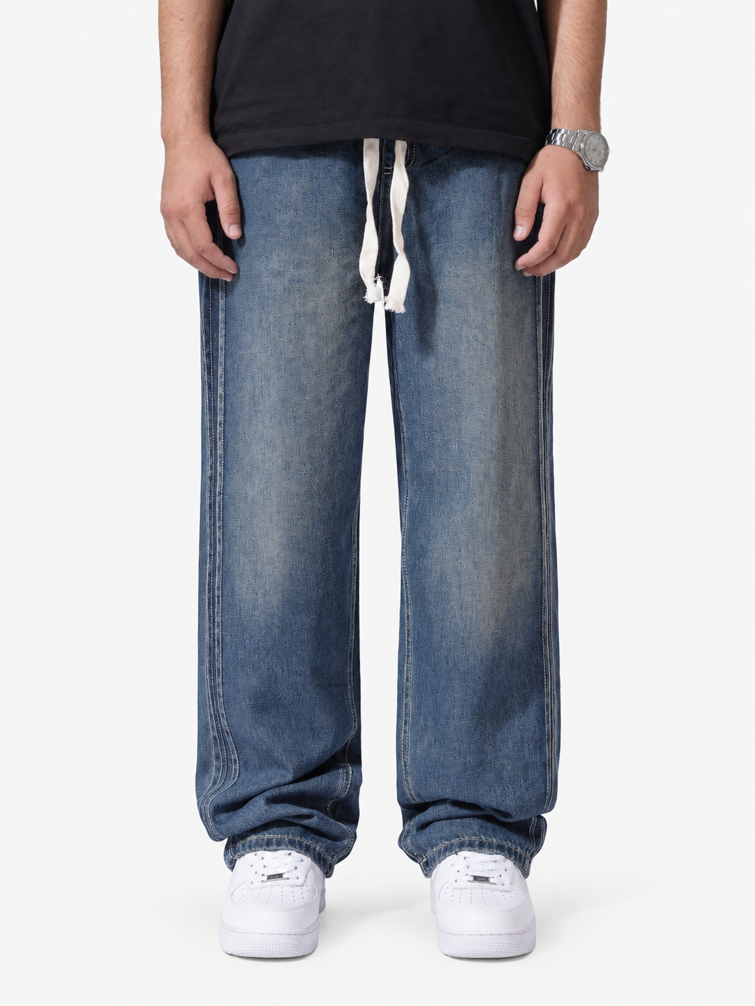 Men’s Shalwar Wide Leg Jeans