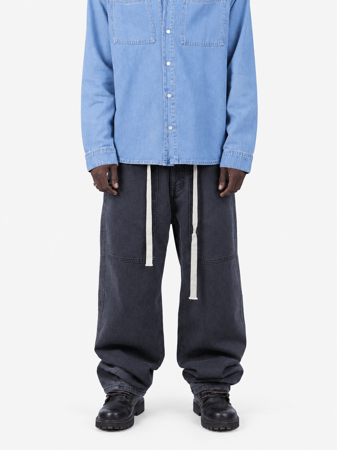 Men's Wide-Leg Jeans