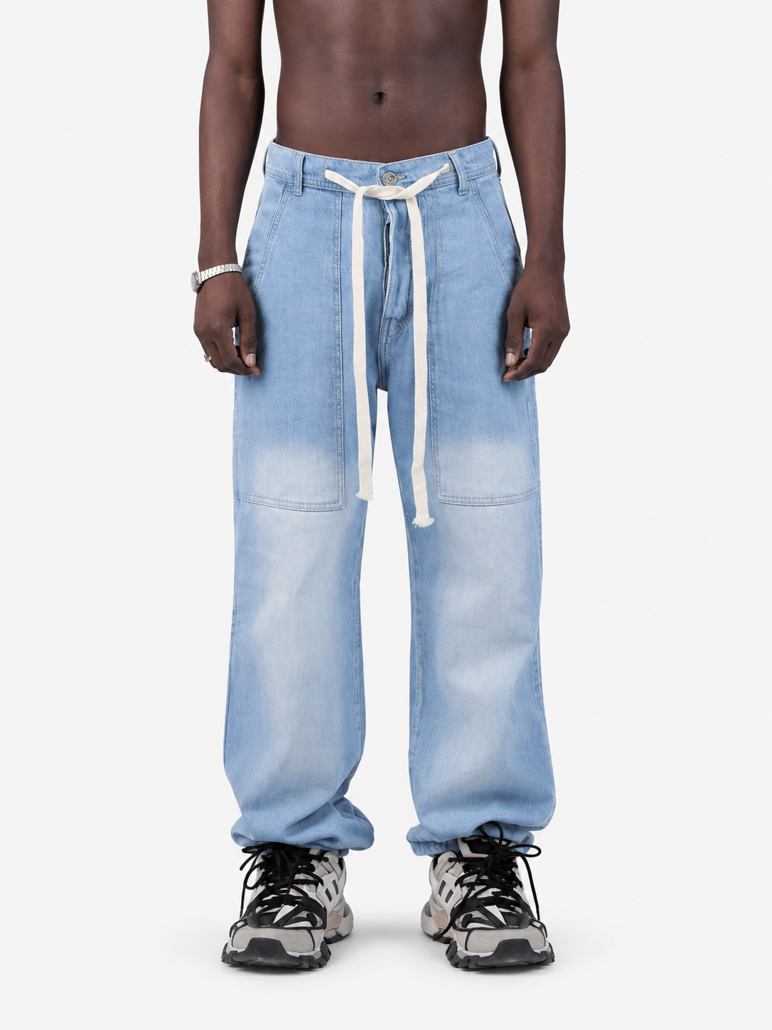 Men's Wide-Leg Jeans