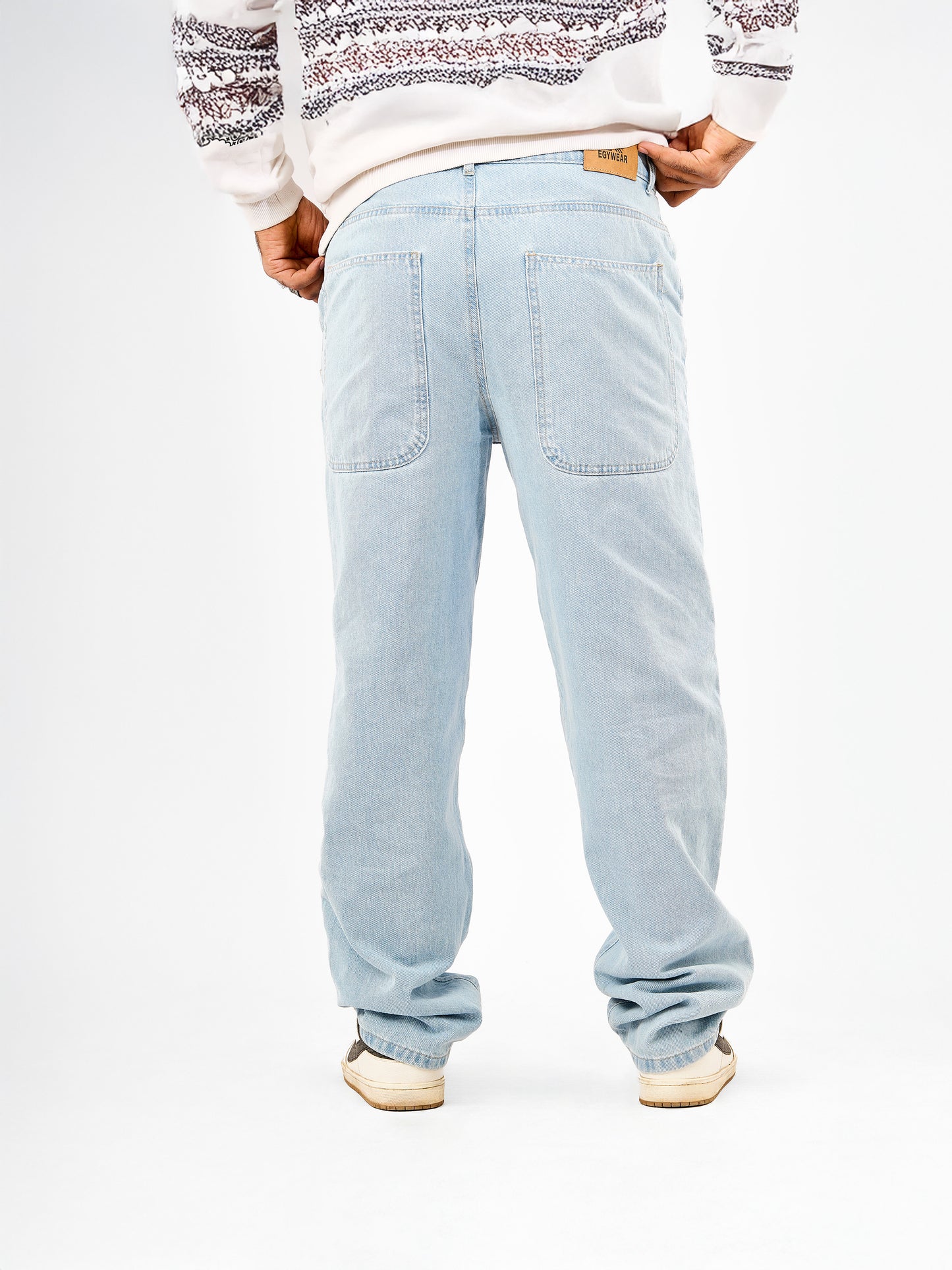 Men’s Wide-Leg Cargo Jeans