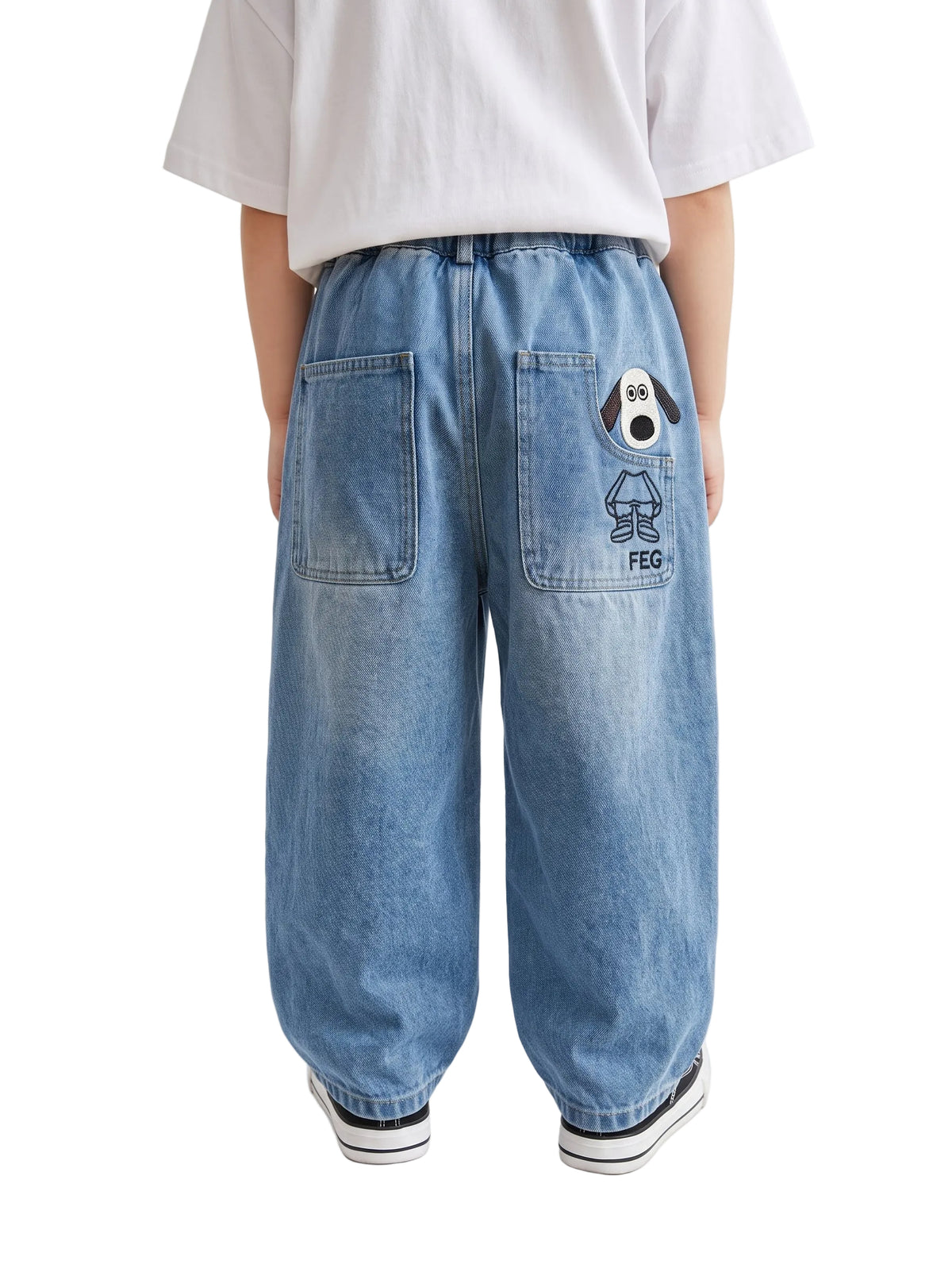 Boy's Wide-Leg Jeans