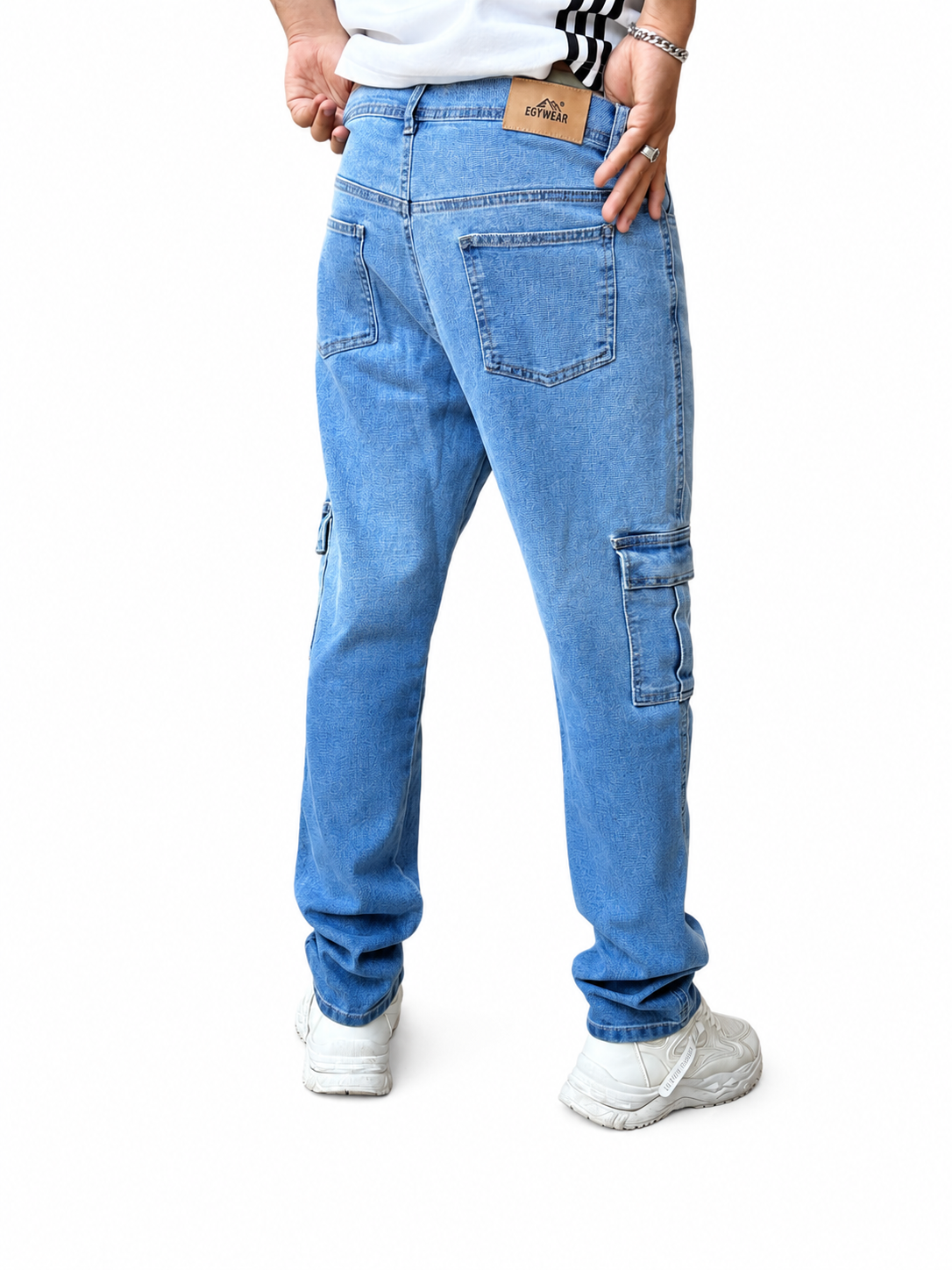 Men's Slim  Cargo Jeans