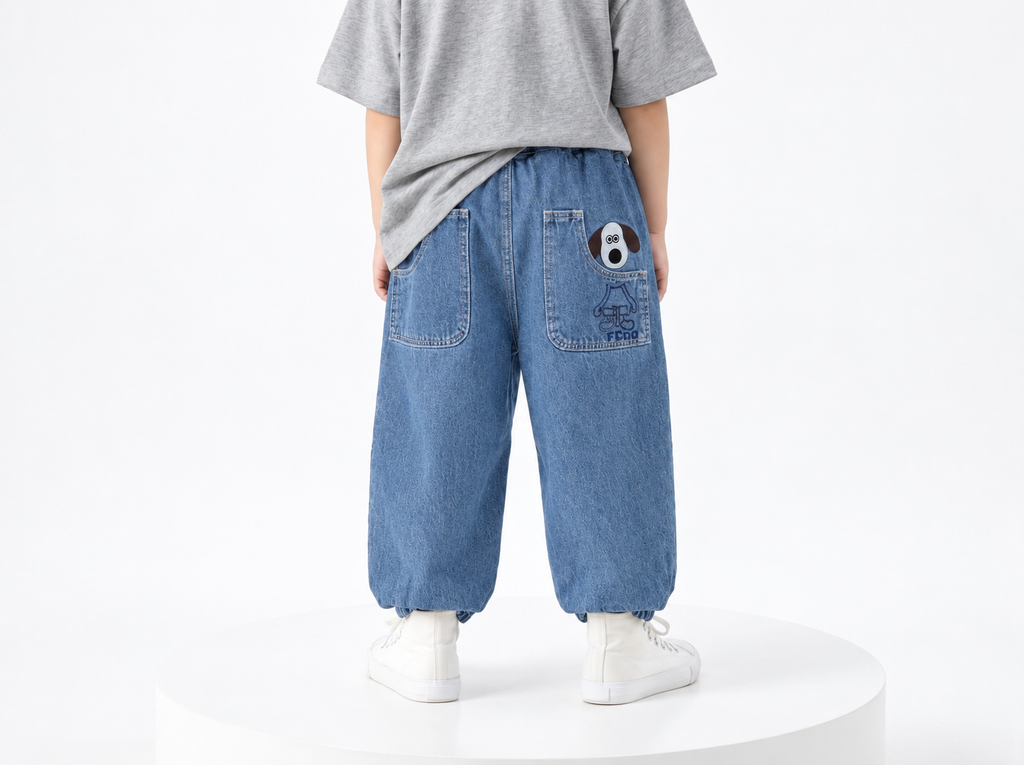 Boy's Wide-Leg Jeans