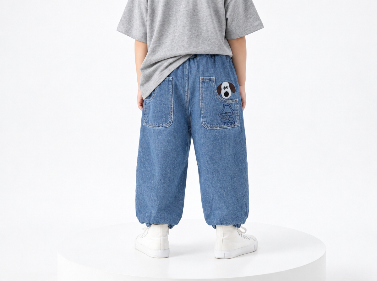 Boy's Wide-Leg Jeans