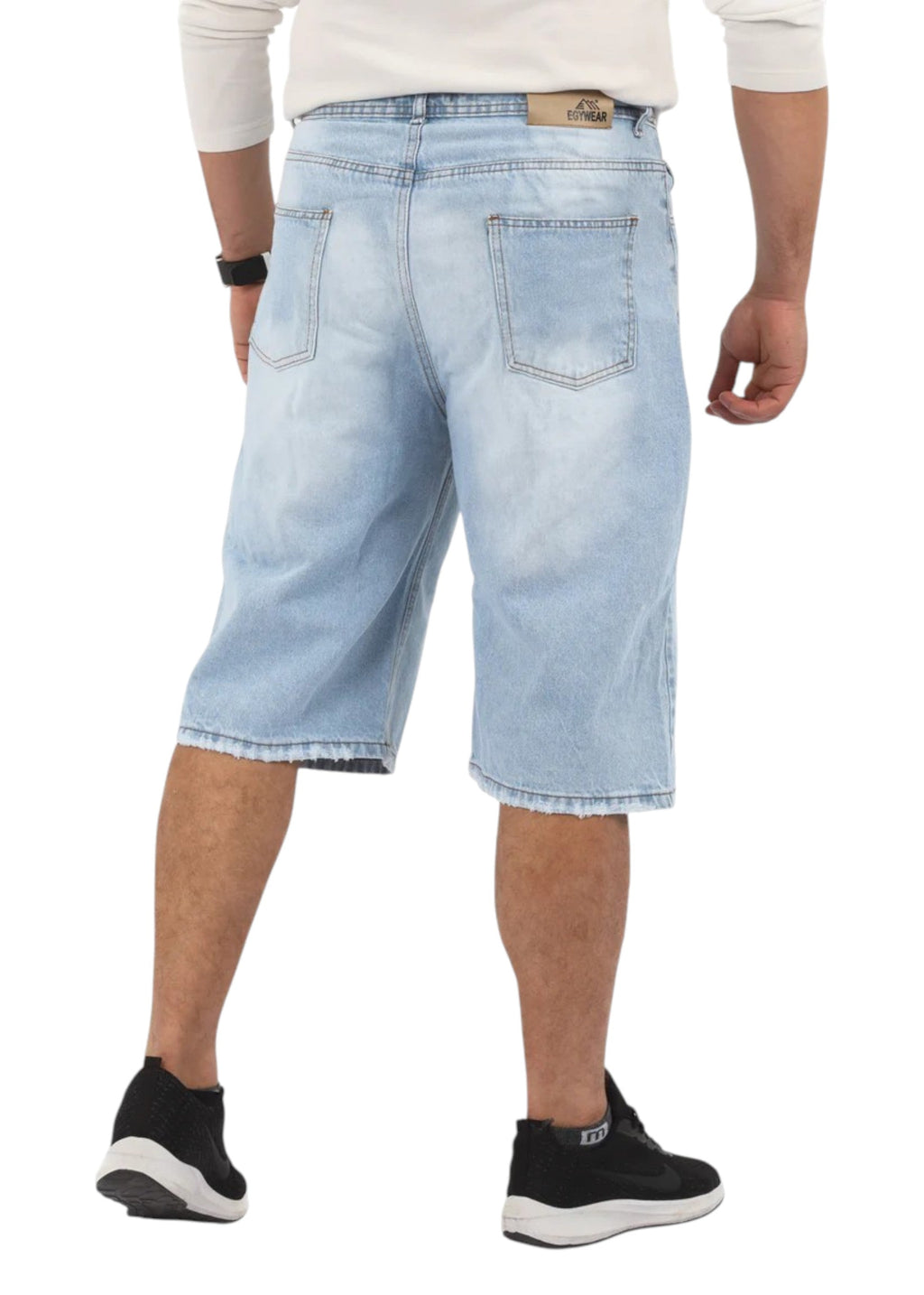 Men's jean shorts"