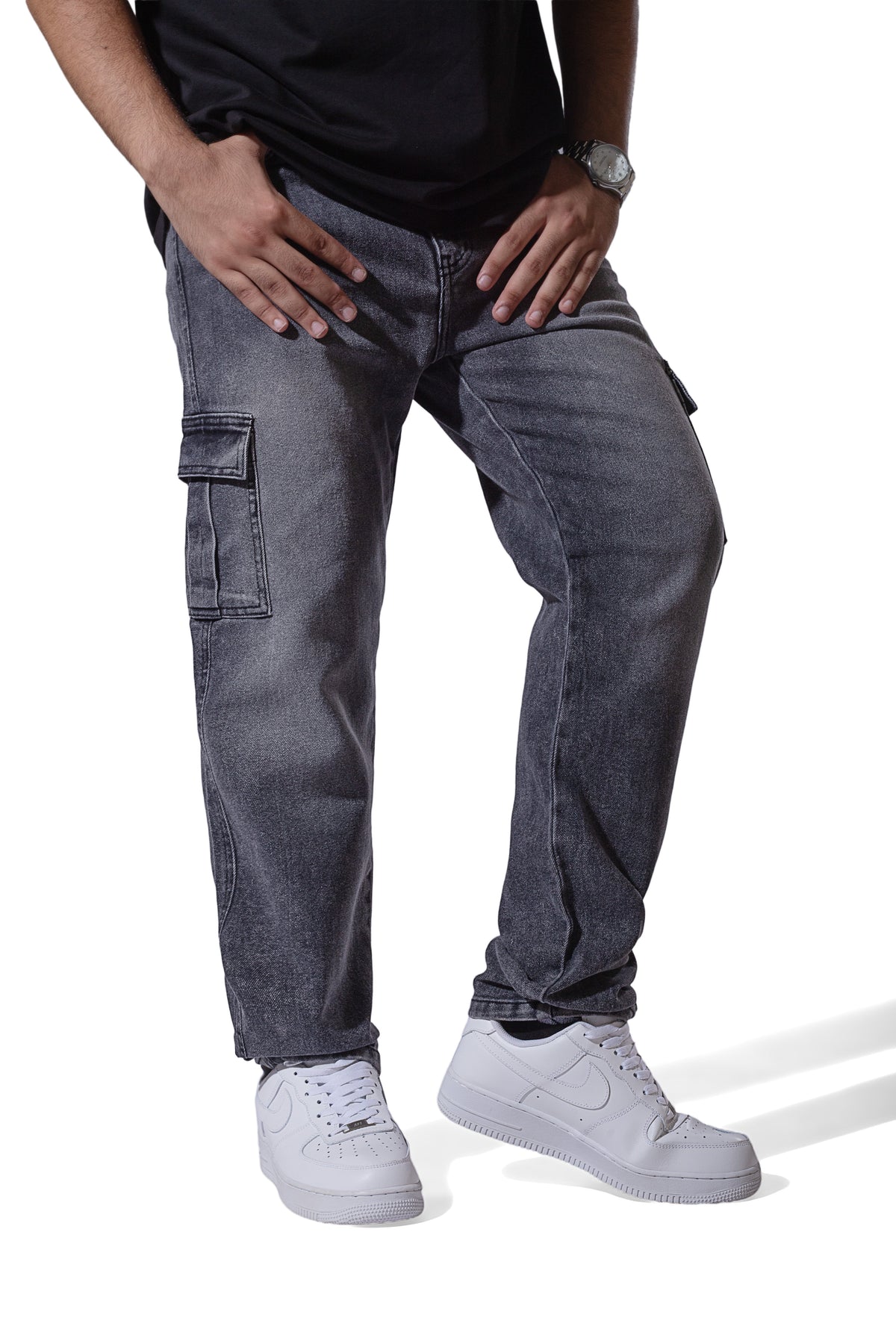 Men’s Slim Cargo Jeans