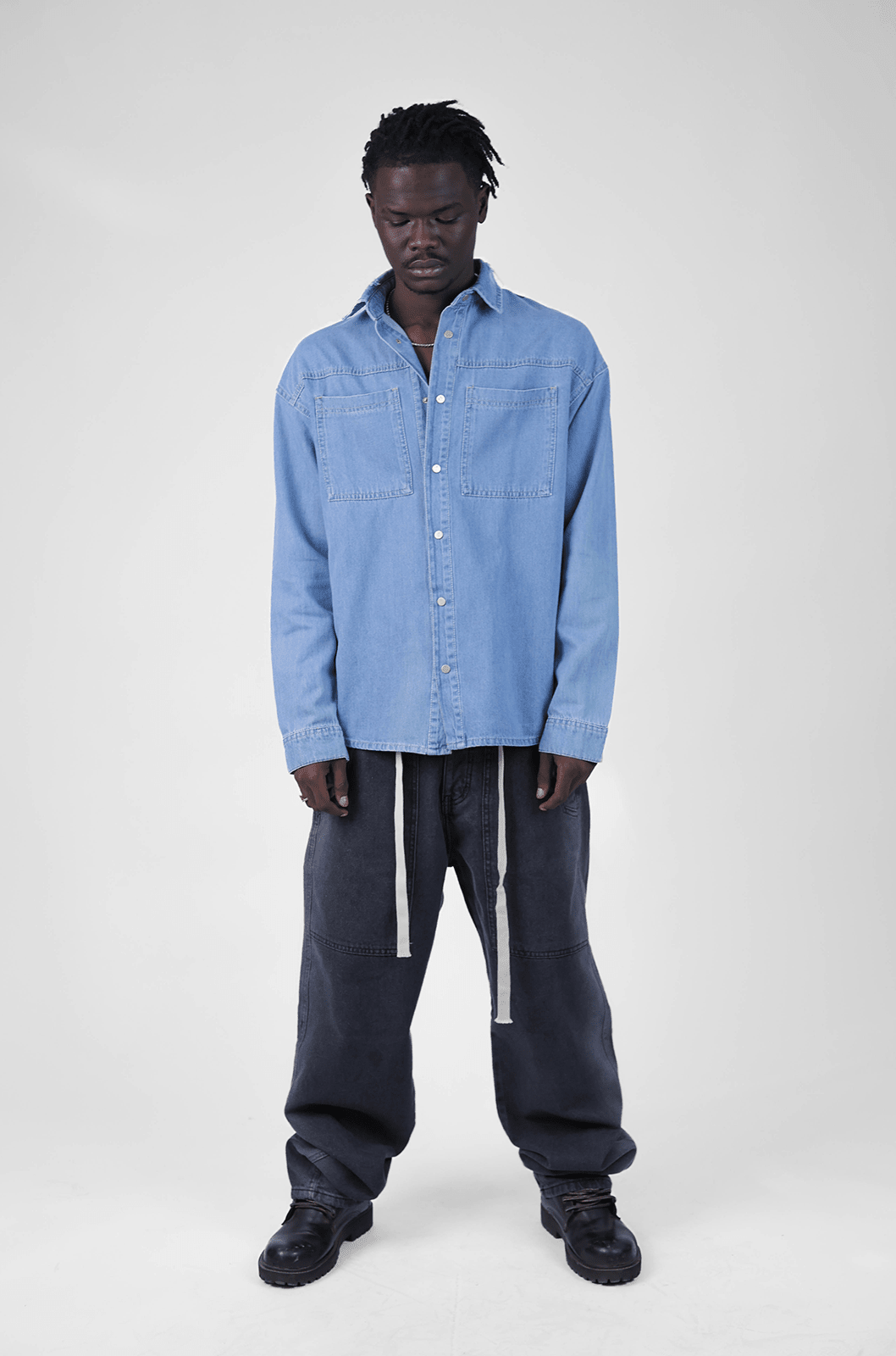 Men's Wide-Leg Jeans