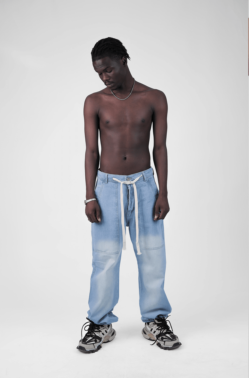 Men's Wide-Leg Jeans