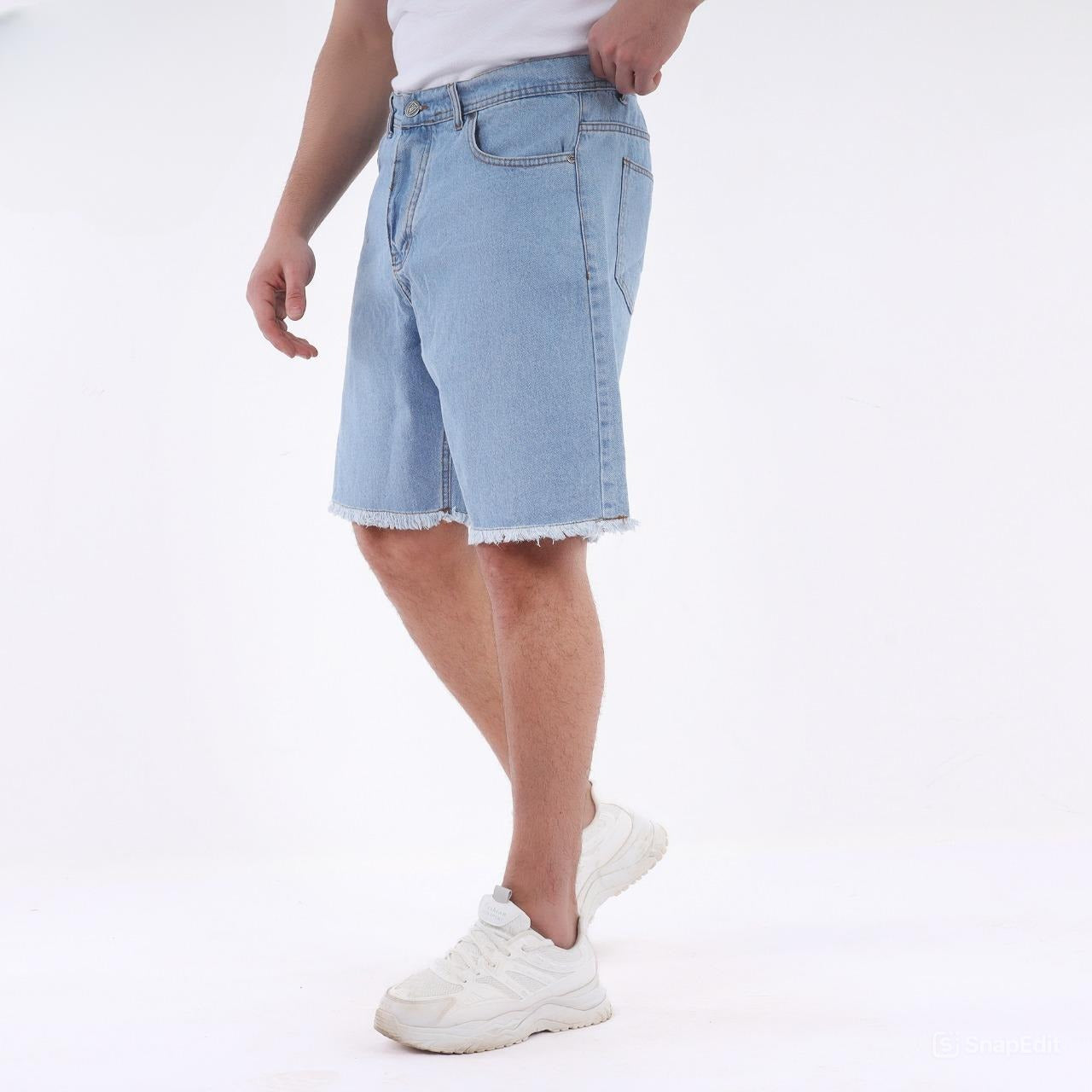 Men's jean shorts"