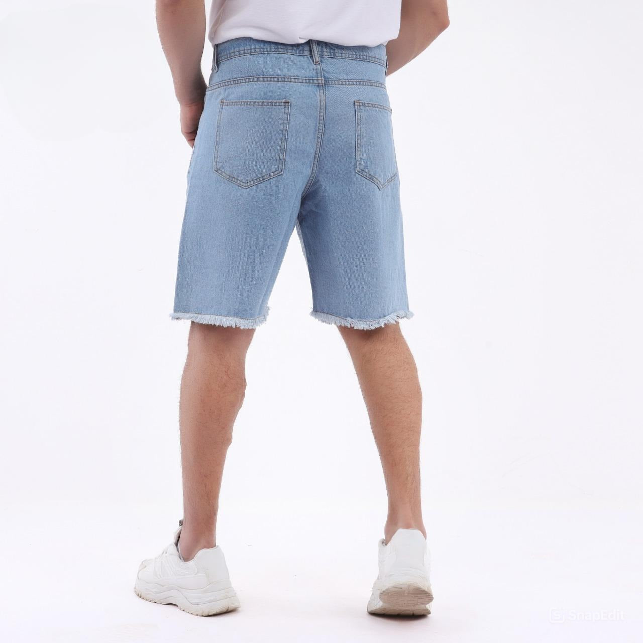 Men's jean shorts"