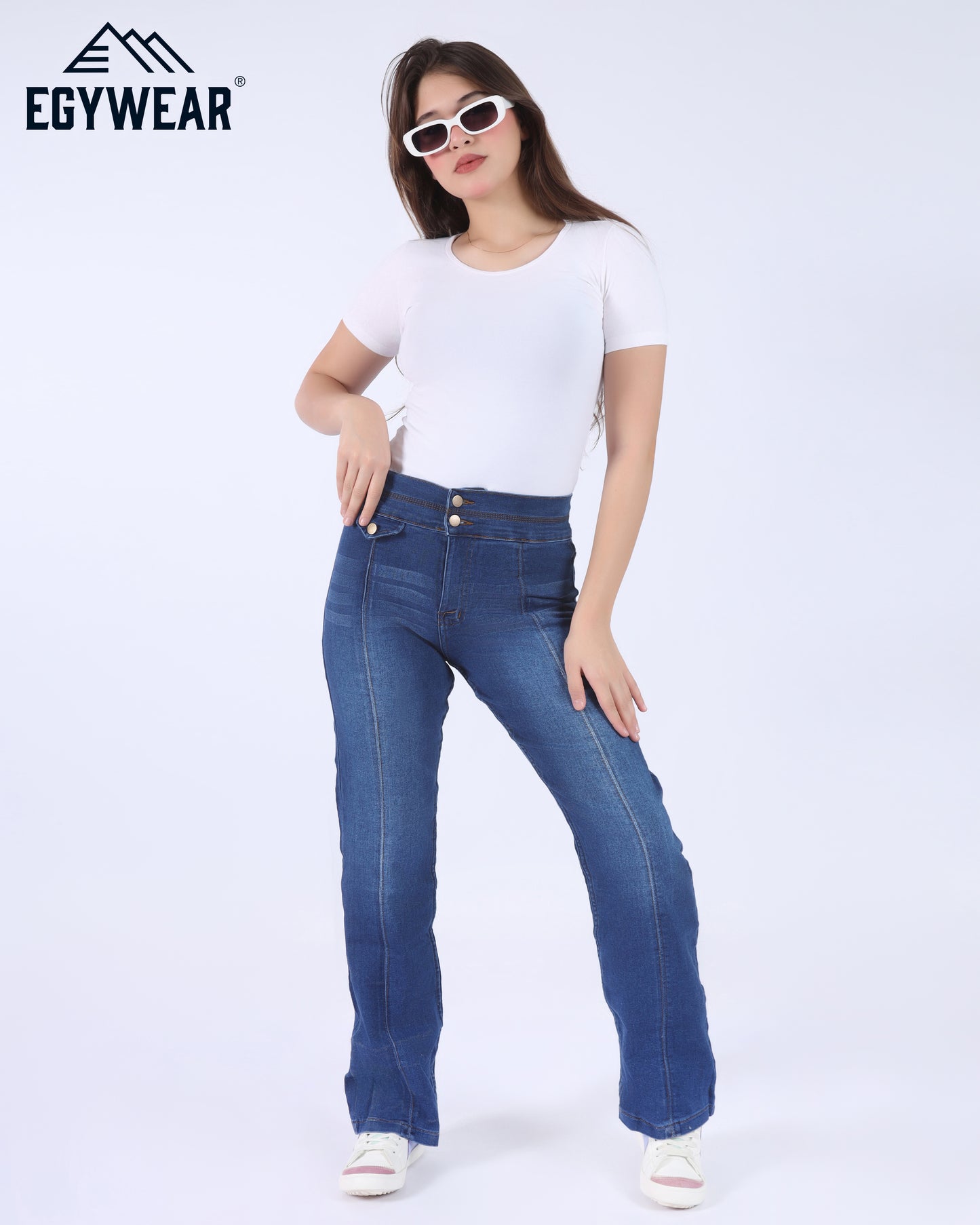 slim trendy women jeans pants