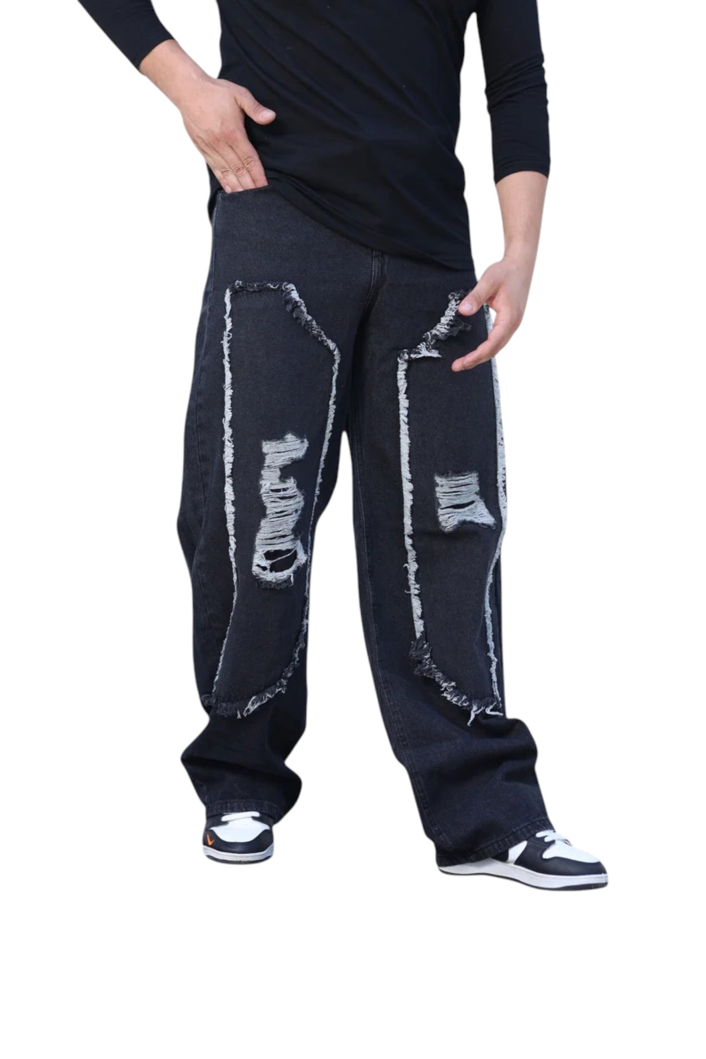 Men's Wide-Leg Jeans
