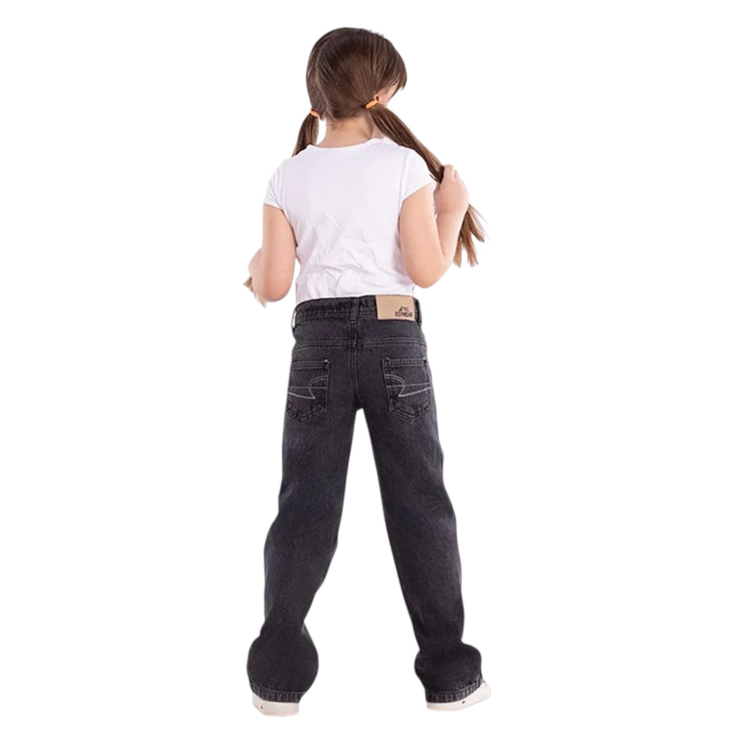 Girls' Wide-Leg Jeans